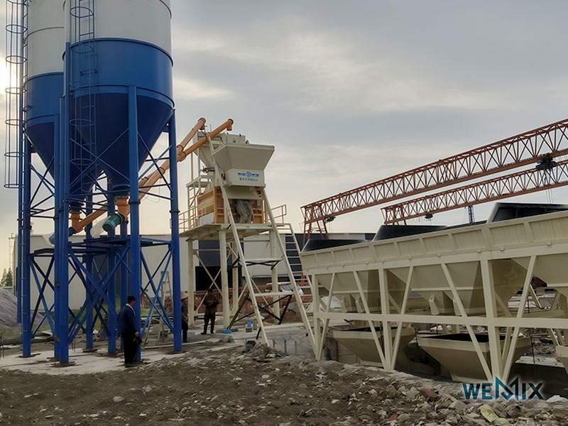 HZS75 Concrete Batching Plant
